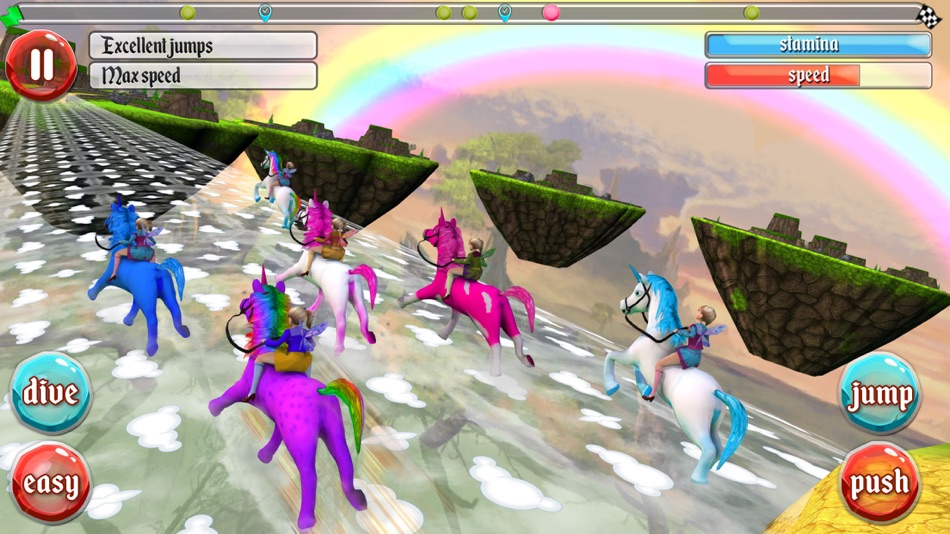 #4. Ultimate Unicorn Dash 3D (iOS) 由: Tap2Play, LLC (Ticker: TAPM)