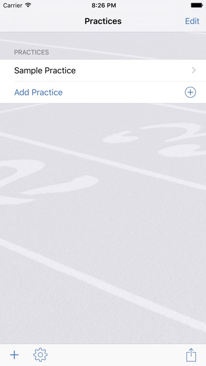 InfiniteTrack Practice Planner