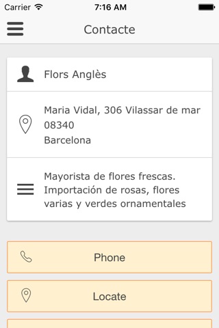 Flors Anglès Mayorista flores screenshot 3