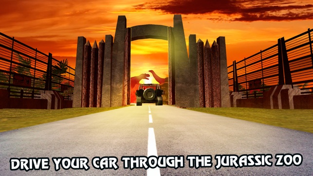 Dinosaur Park Safari: Car Driving 3D(圖2)-速報App