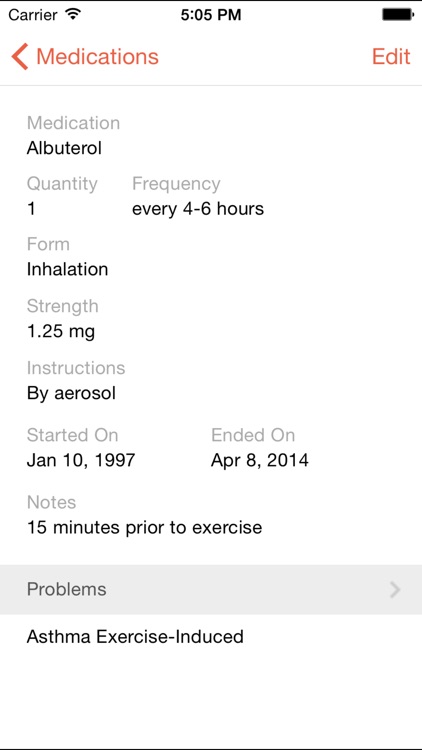 Axilla PHR - Personal Health Record
