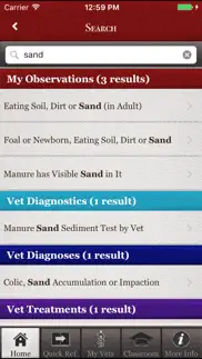 horse side vet guide iphone screenshot 4