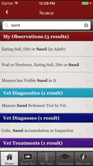 Horse Side Vet Guide iphone bilder 3