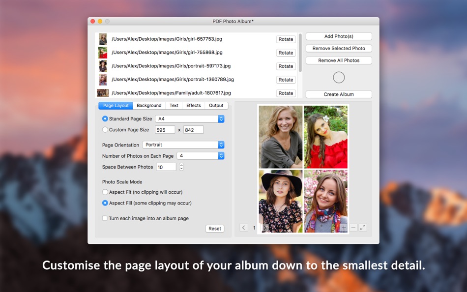 PDF Photo Album - 1.1 - (macOS)