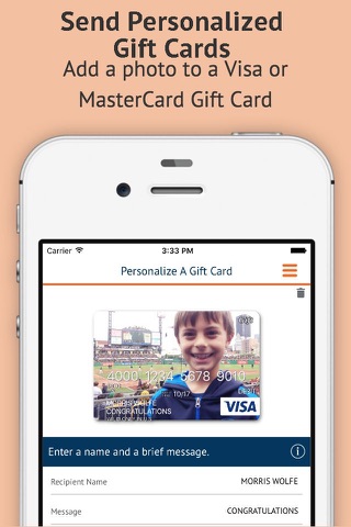 Buy Personalized Gift Cards screenshot 2