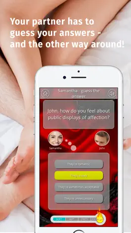 Game screenshot Adult Couple Game: Erotic Quiz apk