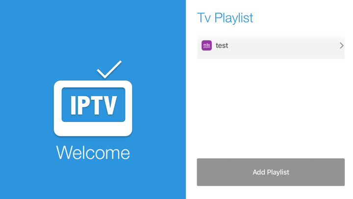 Screenshot #1 pour IPTV Easy - playlist m3u
