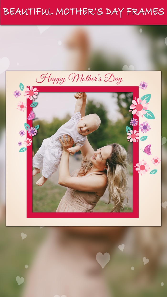 Mothers day frames photo editor App-love cards