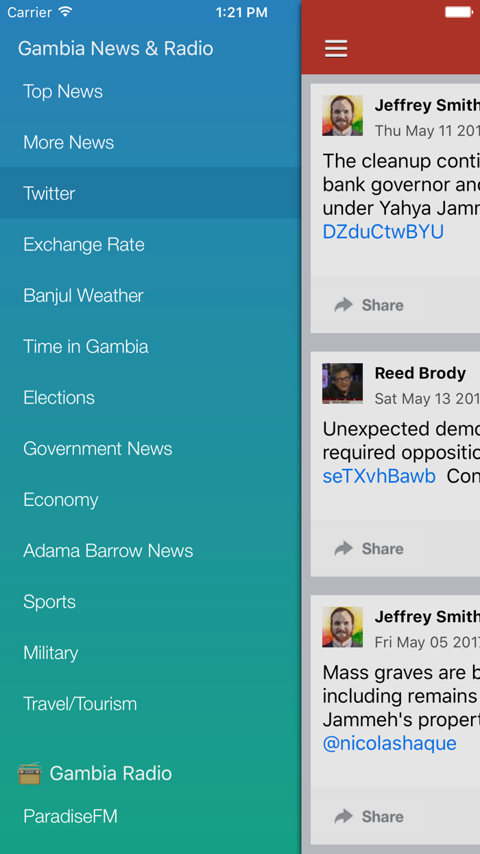 Gambia News Today and Gambia Radio