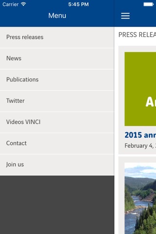 VINCI Actualités screenshot 2