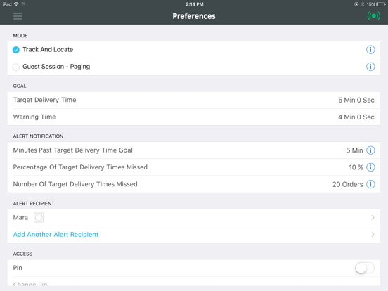 Screenshot #6 pour Table Tracker