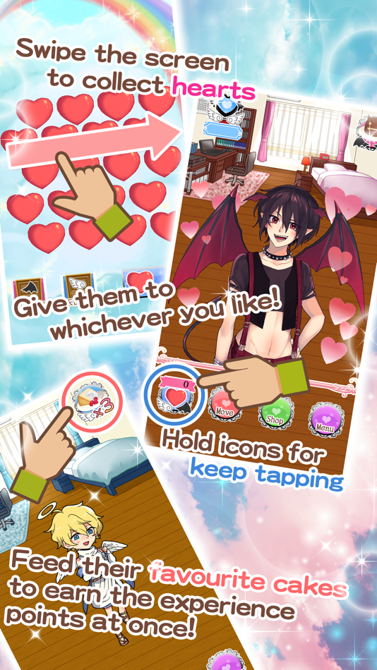 #4. Snuggle with Angel and Devil (iOS) 由: Agali Inc.