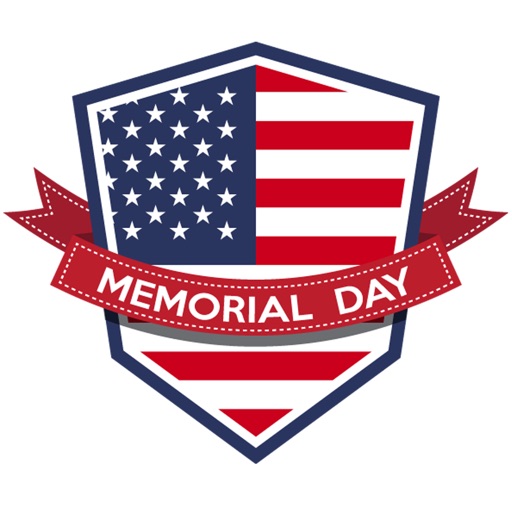 Memorial Day USA Sticker Pack icon