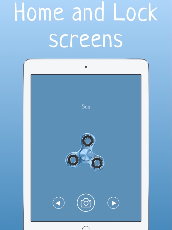 Fidget spinner wallpaper iPad screenshot