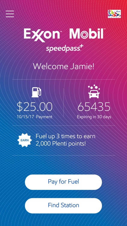 Exxon Mobil Speedpass+ screenshot-0