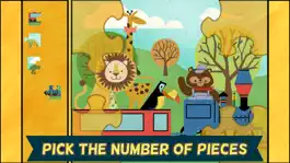 Game screenshot Train Games for Kids: Zoo Railroad Car Puzzles apk