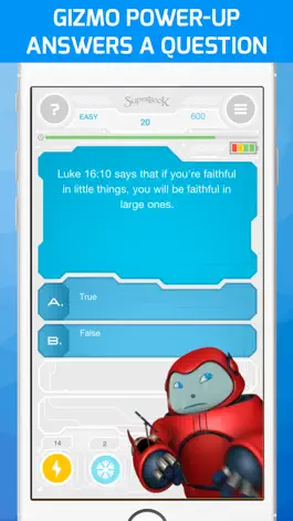 Game screenshot Superbook Bible Trivia Game mod apk