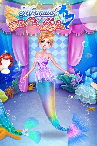 Mermaid Tail & Leg Spa - Fun Games screenshot 4