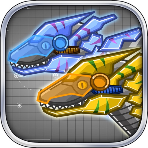 Steel Dino Toy：Mechanic Raptors - 2 player game icon