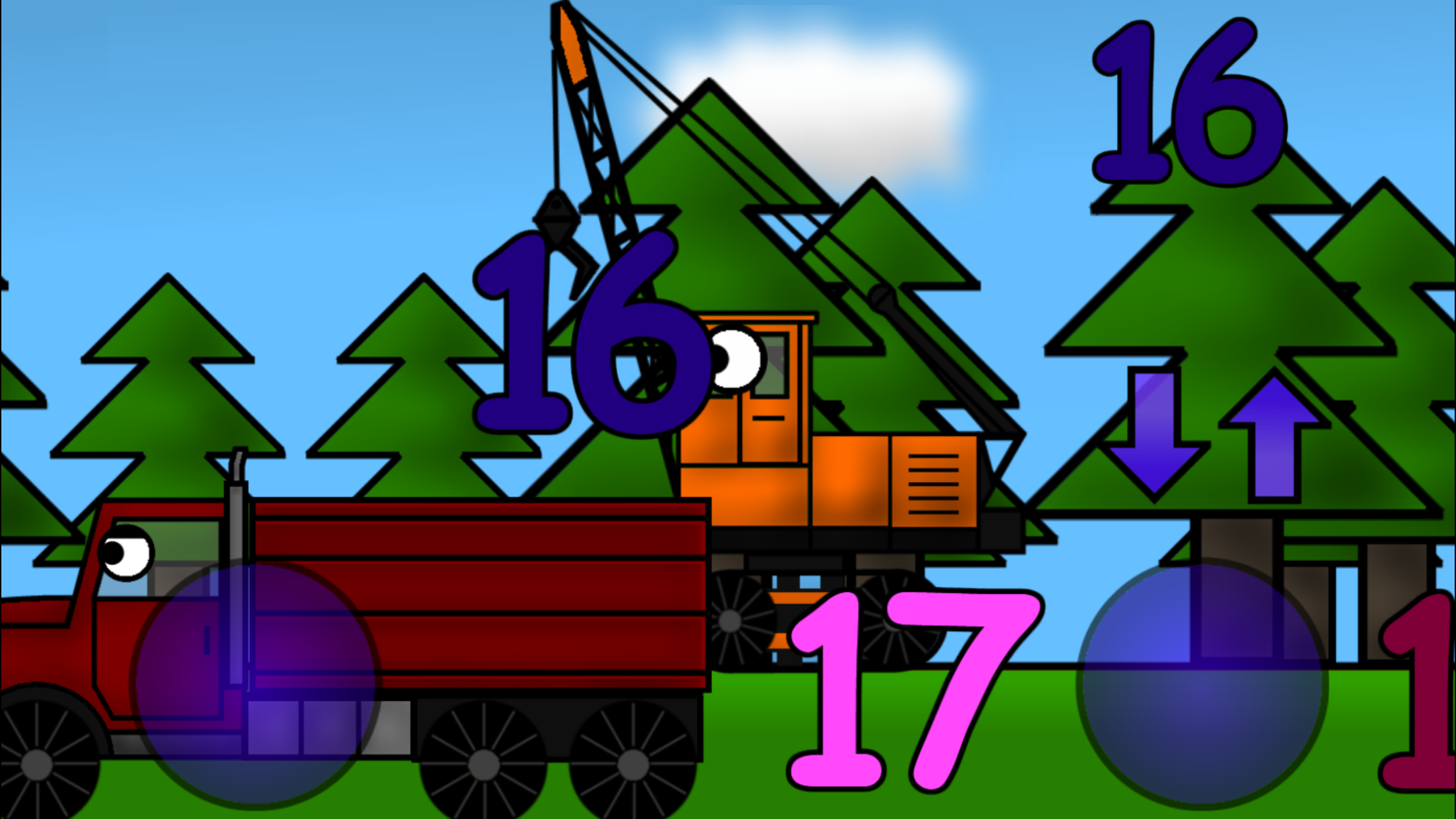 Kids Trucks: Numbers and Counting