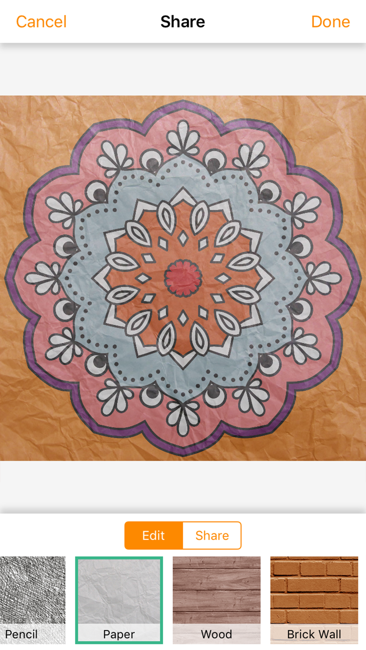 Mandala Coloring Book 4 Adults screenshot 5