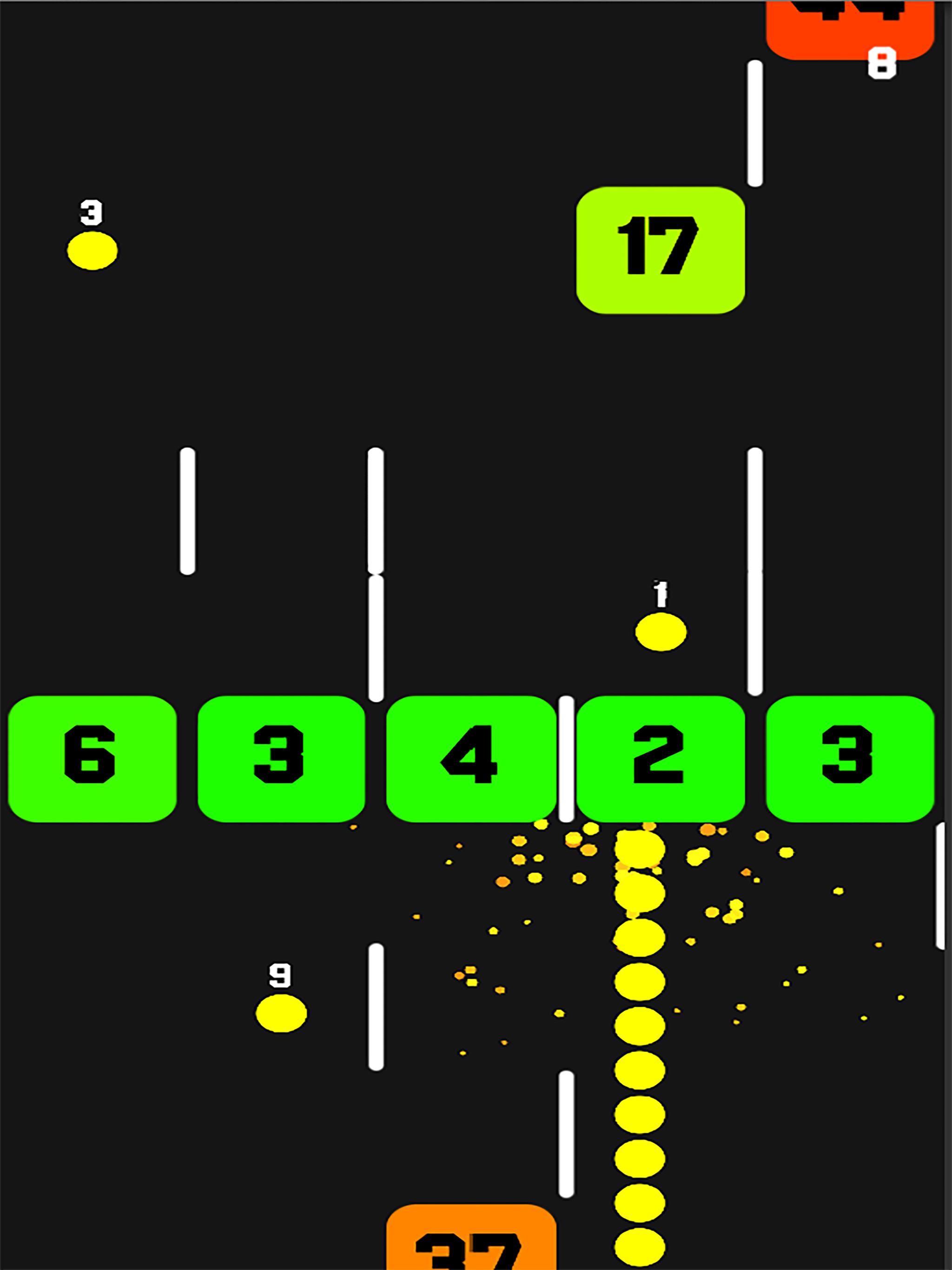 Snake Vs Math Brain Training Ball and Blocks Color