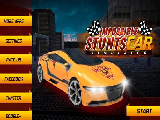 Screenshot #4 pour Impossible Stunt Car Simulator