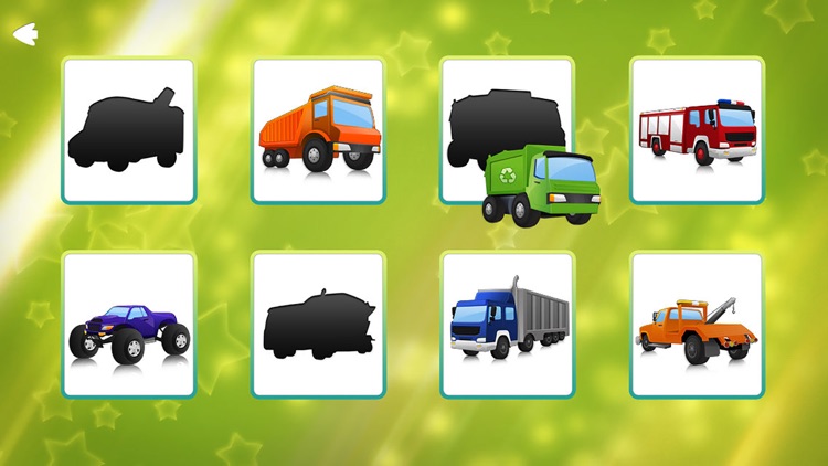 Trucks and Shadows Puzzles Games