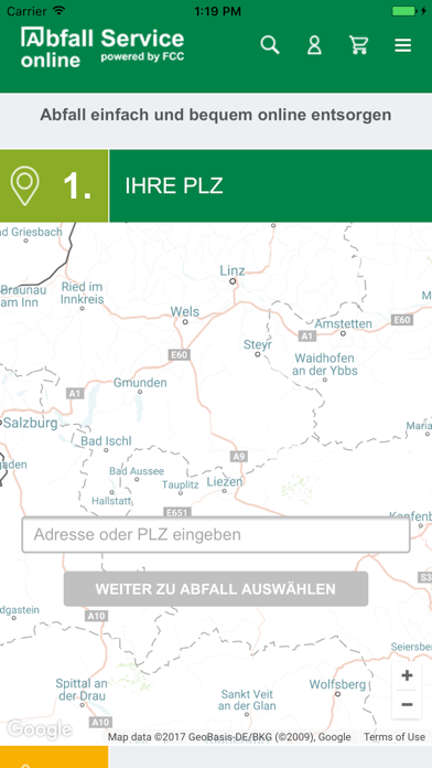 Screenshot #1 pour Abfall Service online