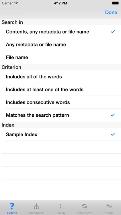 FoxTrot Attaché Search screenshot-3