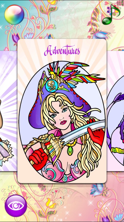 Fashion Coloring Books for Adults with Girls Games screenshot-4