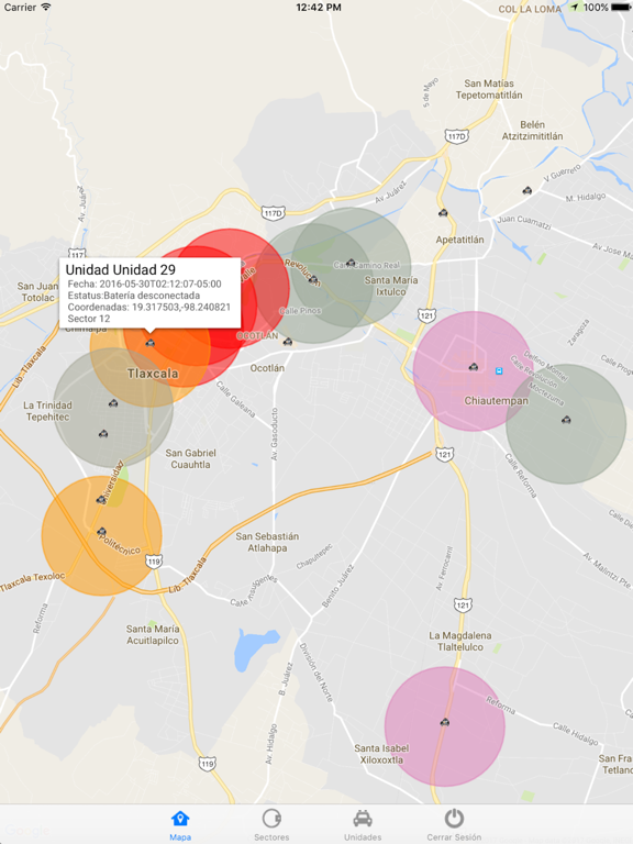 Screenshot #5 pour GPS Vehicle