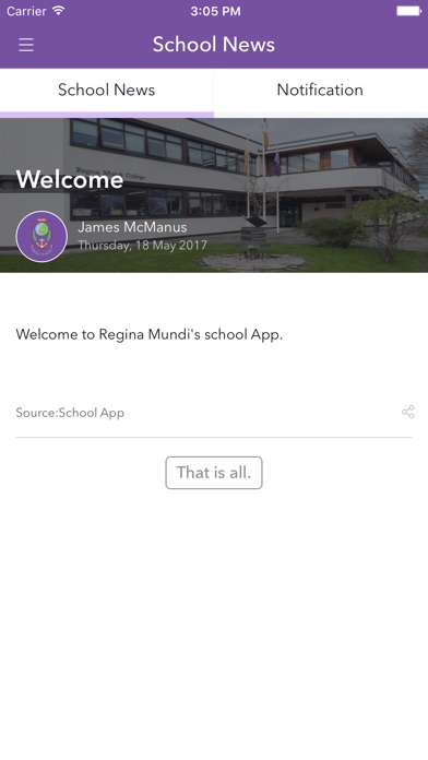 Regina Mundi College screenshot 2