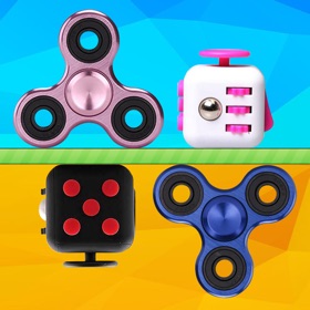 Screenshots (2) Spinner Cube - Fidget Spinner vs Fidget Cube