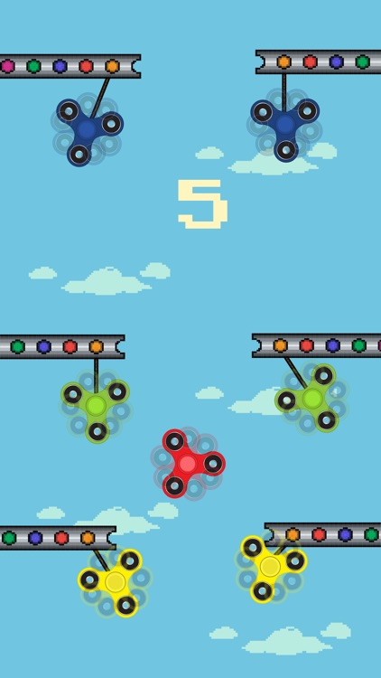 Fidget Spinner - Swing Spin Returns