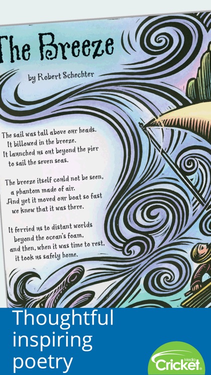 Cricket Magazine: Literature and art for kids screenshot-4