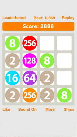 Game screenshot 2048 for iOS 10 apk