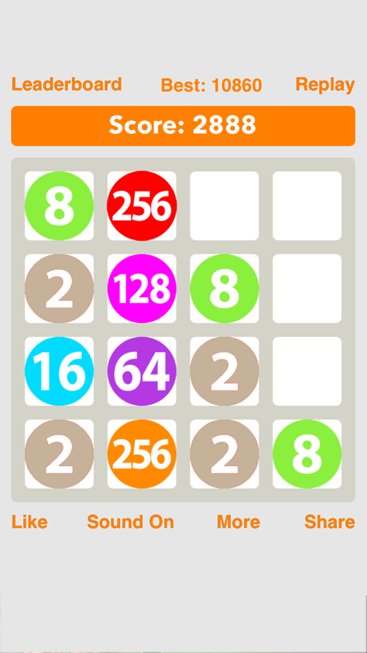#2. 2048 for iOS 10 (iOS) 由: AppsNice