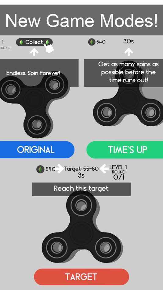 #4. Fidget Spinner Champ (iOS) 由: Glitchy Thumbs LLC