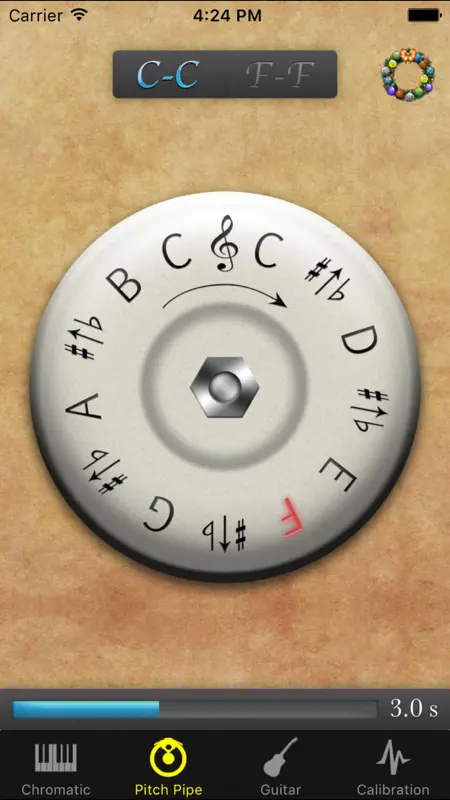Pitch Pipe+ screenshot 2 of 5