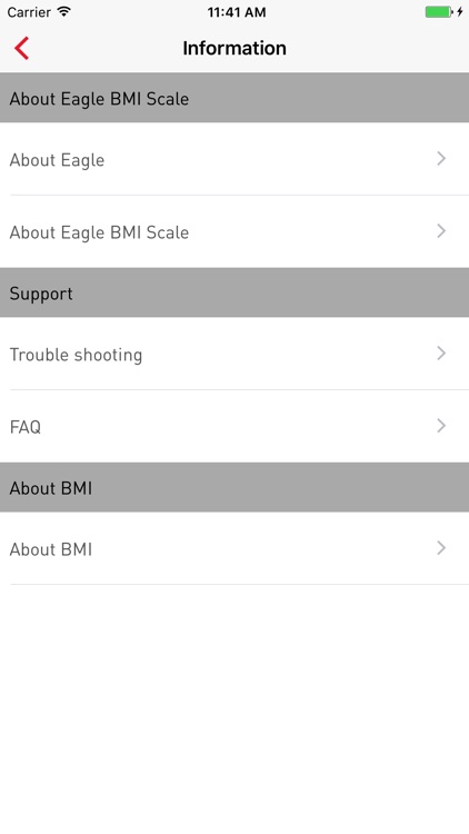 Eagle BMI App