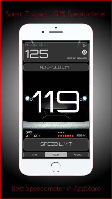 Speedometer-GPS Tracker Screenshot