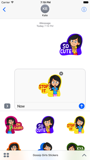 Gossip Girls Stickers(圖3)-速報App