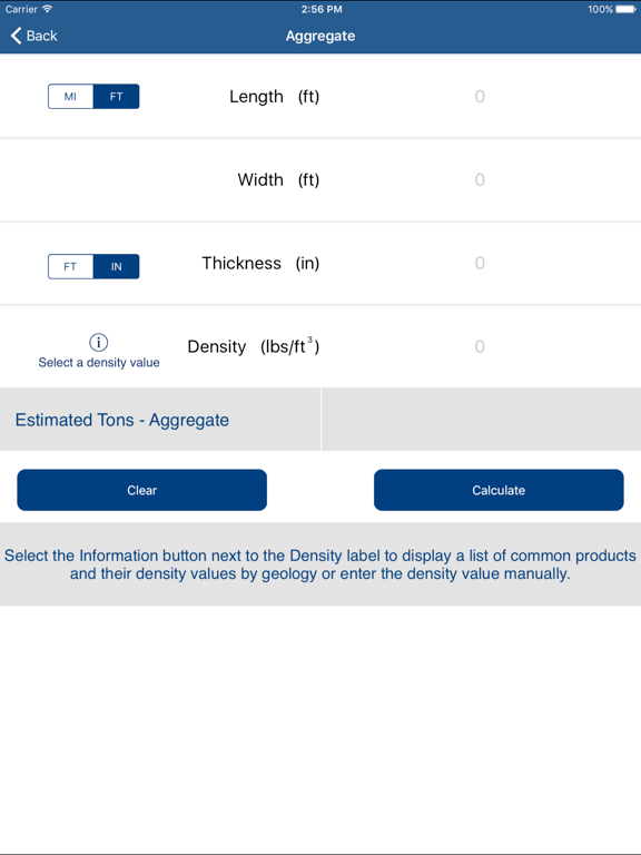 Vulcan Materials iPad screenshot 2 - Utilities app