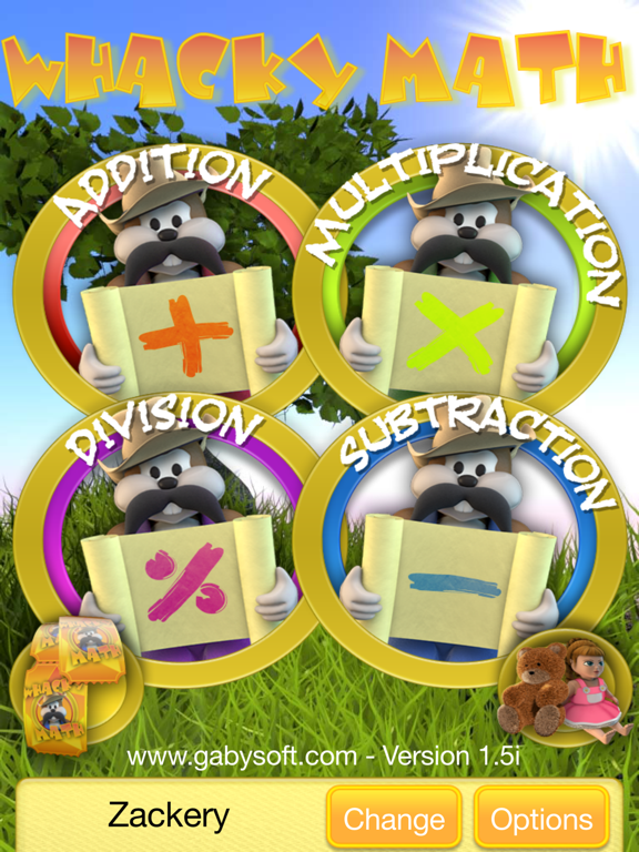 Screenshot #4 pour Whacky Math Facts