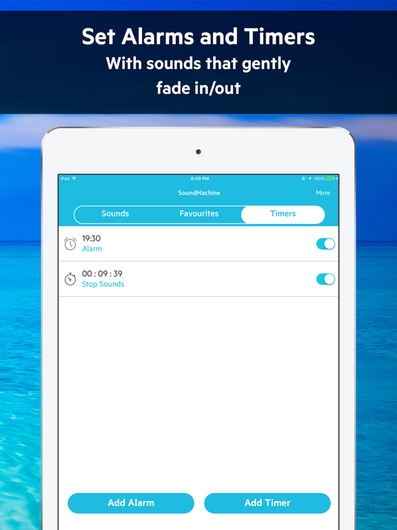 Sound Machine for Deep Sleep iPad screenshot 5 - Lifestyle app