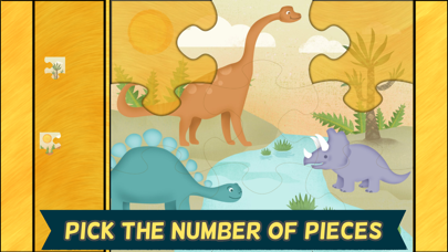Dinosaur Games for Kids: Puzzles iPhone screenshot 2 - Games app