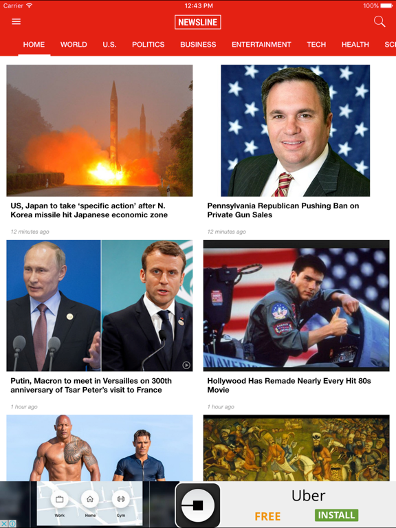 Screenshot #5 pour Newsline - Breaking News Updates