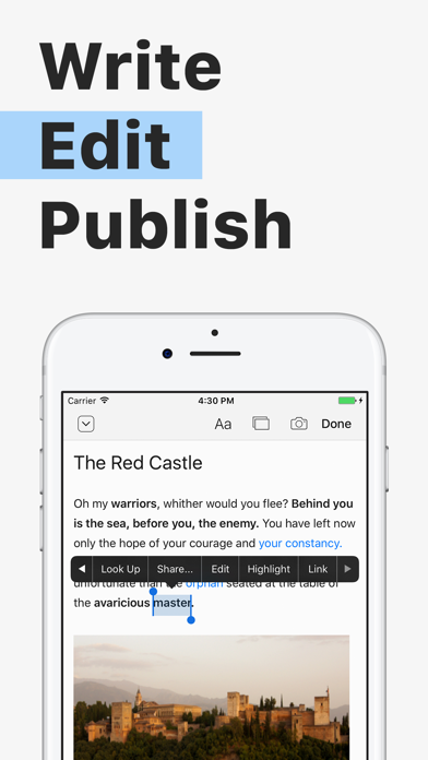 The Writer - Vulpi's Text Editor screenshot 1