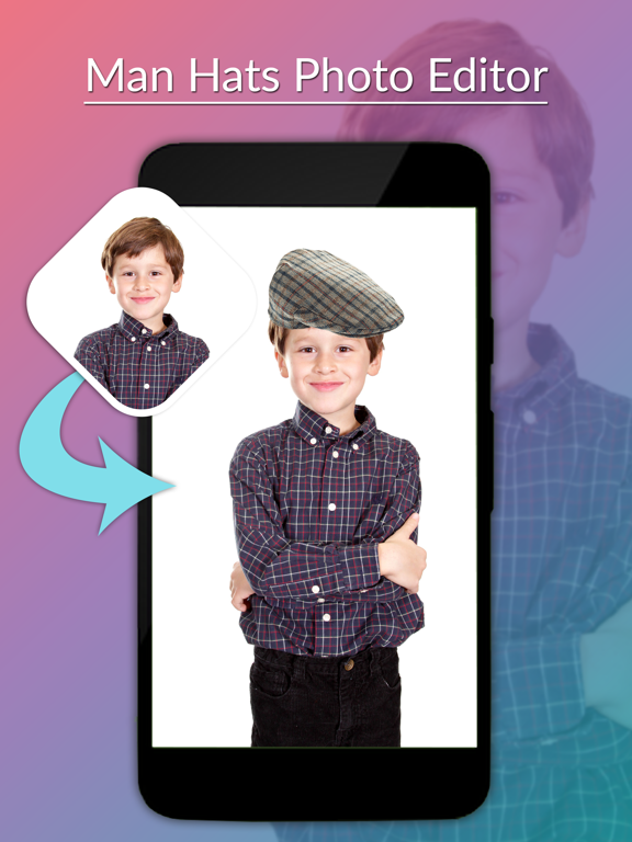 Screenshot #4 pour Man Hats Photo Editor -Man Hats Camera stickers